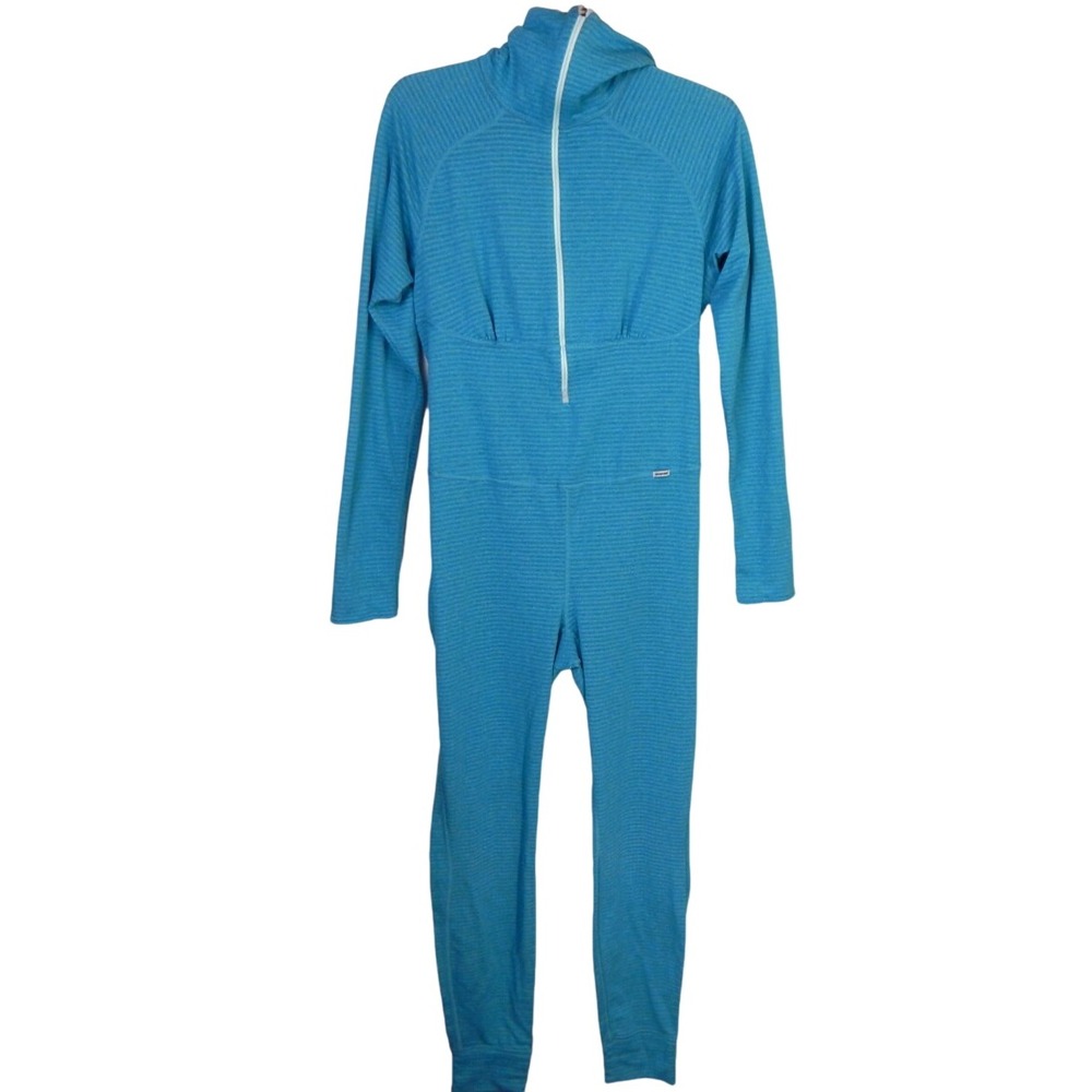 Patagonia Women's Large One Piece Base Layer Suit Capilene Expedition Weight